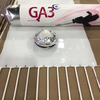 GA3-SMP Adhesive Coverage